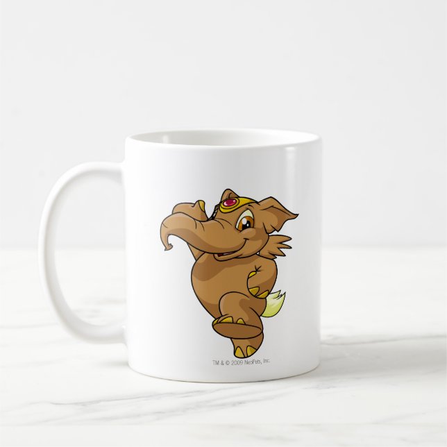 Caneca De Café Elephante Brown (Esquerda)