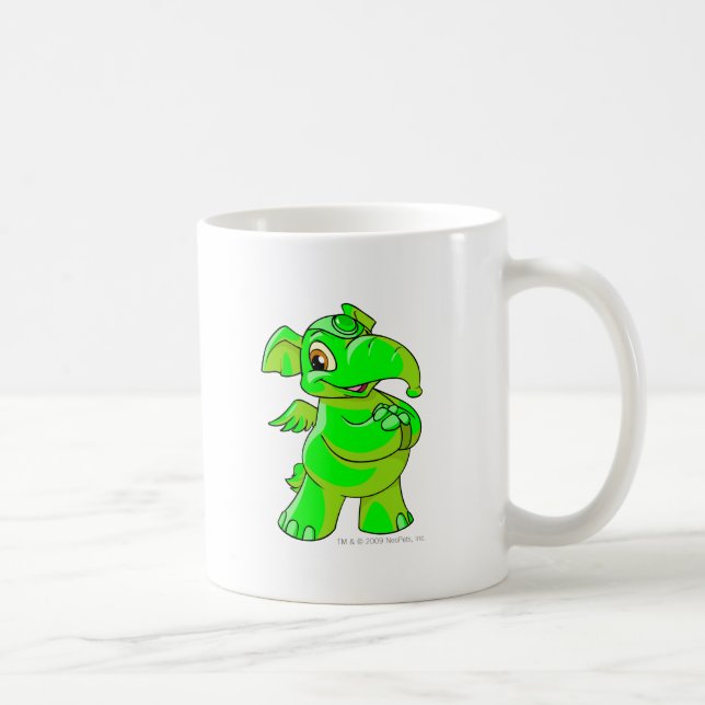 Caneca De Café Elephante Glowing.Pn (Direita)