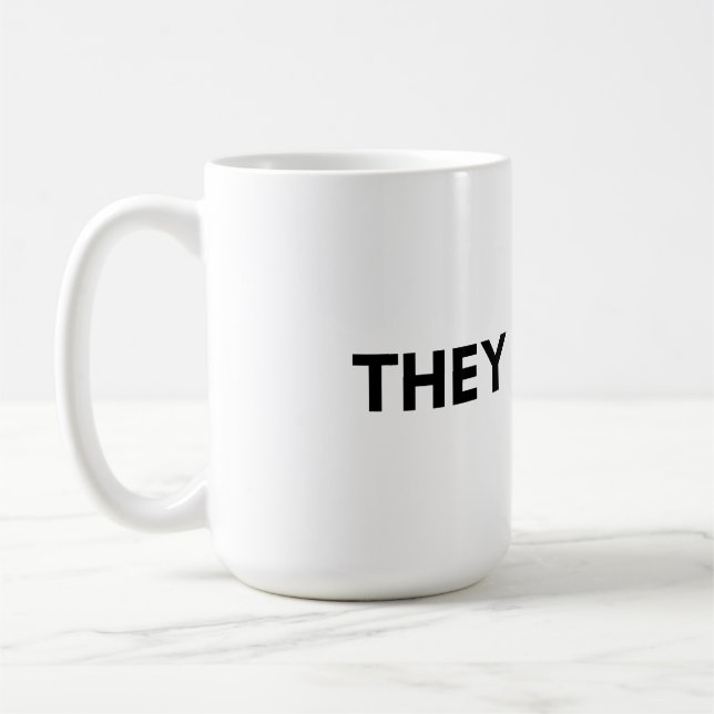 Caneca De Café eles (Esquerda)