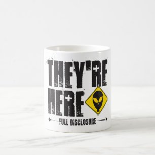 Caneca De Café Eles estão aqui