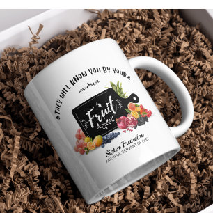 Caneca De Café Eles Vão Conhecê-Lo Por Sua Fruta.