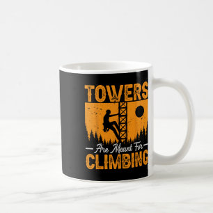 Caneca De Café Eletricista de Torre de Escalada - Torres São Feit