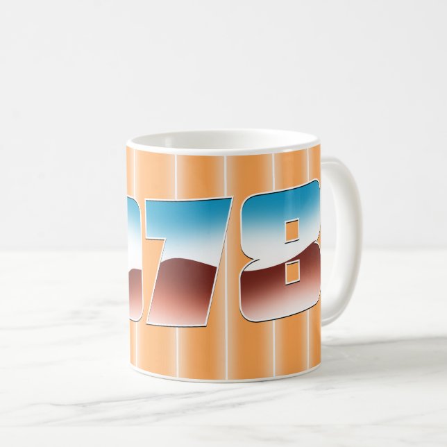 Caneca De Café eletrônico 1978 (Frente Esquerda)