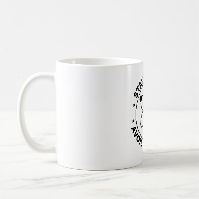 Caneca De Café Elétrons Físicos| Presente para Ciências Físicas (Esquerda)
