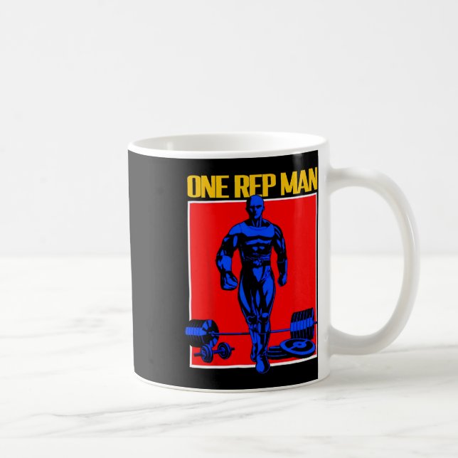 Caneca De Café Elevação de Peso do Homem-Representante (Direita)