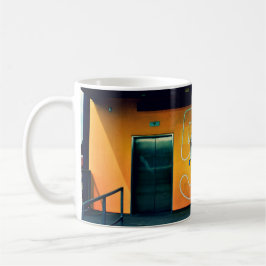 Caneca De Café Elevador de Telhado de Palo Alto