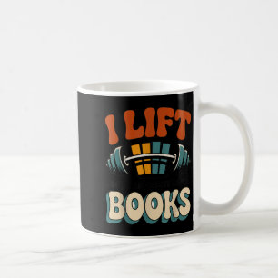 Caneca De Café Elevador Pode Carregar Mais Livros Amantes Da Leit