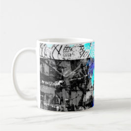 caneca de café "Elevated Focus" arte abstrata por