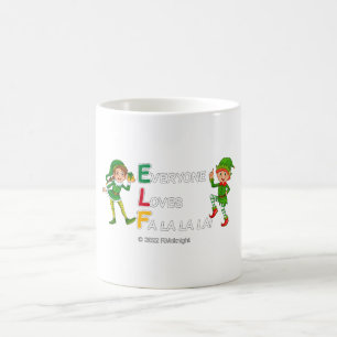 Caneca De Café ELF Acronym Mug