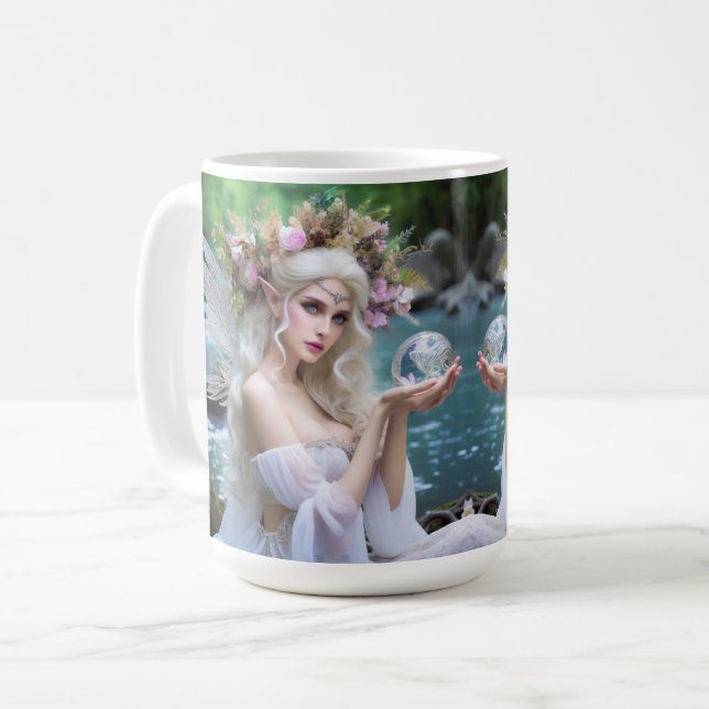 Caneca De Café Elf Magic (Frente Esquerda)