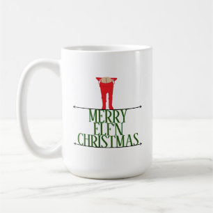 Caneca De Café Elf Shenanigans - Natal corporativo