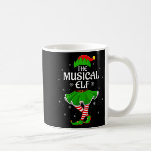 Caneca De Café Elfa Musical Feminina Natal Família Garotas Mulher
