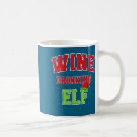Elfo Bebedor de Vinho Natal Família Correspondente