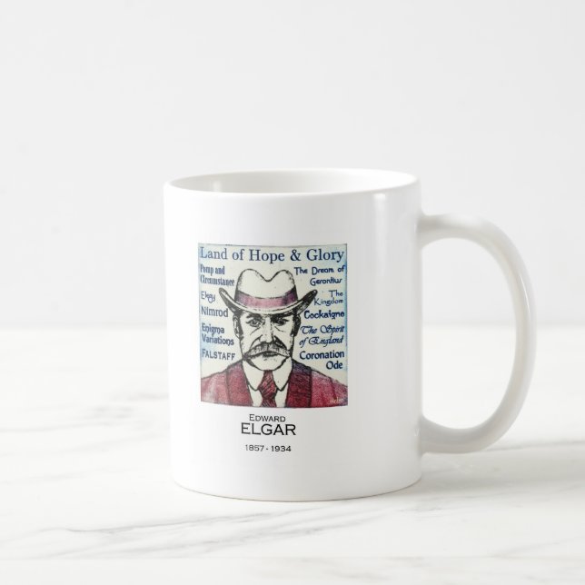 Caneca De Café Elgar (Direita)