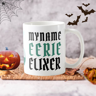 Caneca De Café Elixir Assustador Divertido Halloween