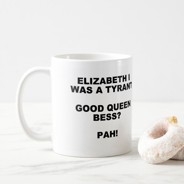 Caneca De Café Elizabeth I Mug (Com Donut)