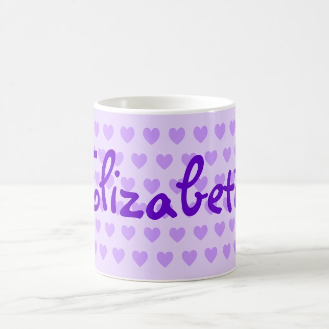 Caneca De Café Elizabeth in Purple (Centro)
