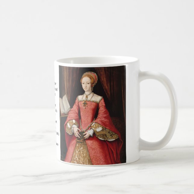 Caneca De Café Elizabeth que eu agrido (Direita)