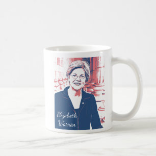 Caneca De Café ELIZABETH WARREN 2020 Mug Presidencial