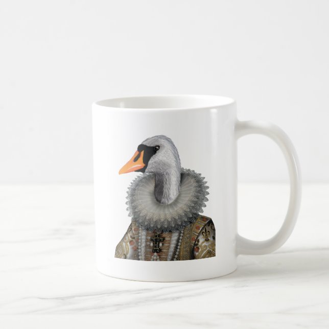 Caneca De Café Elizabethan Swan (Direita)