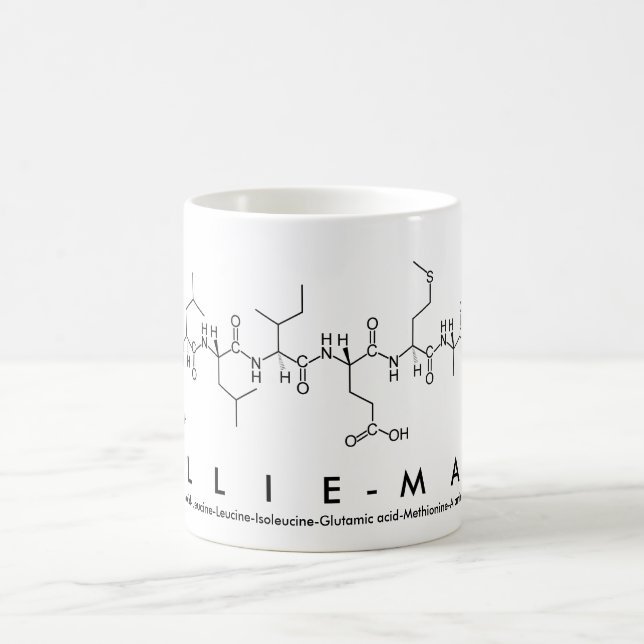 Caneca De Café Ellie-May peptide name mug (Centro)