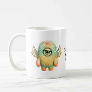 Caneca De Café Ellie - O Monstro Cético de Olhos Grandes