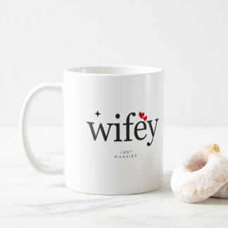 Caneca De Café Elliot Ness - Wifey Recem casados Mug