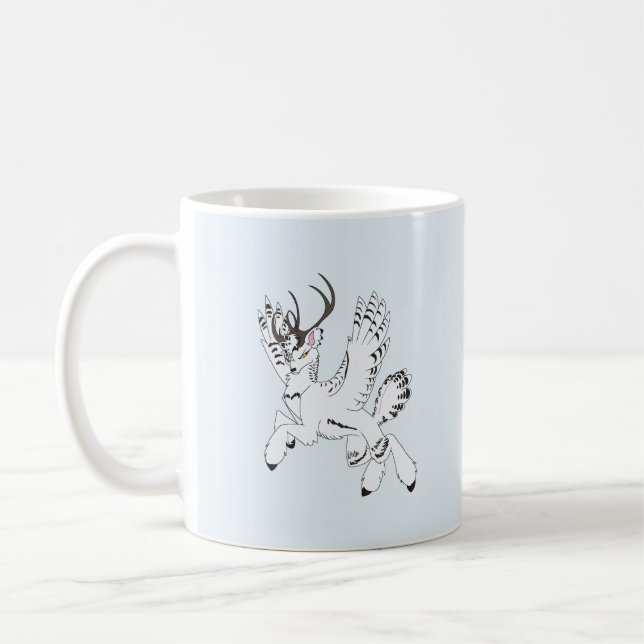 Caneca De Café Ellis Fantasy Reindeer Untamed Unapologetic (Esquerda)