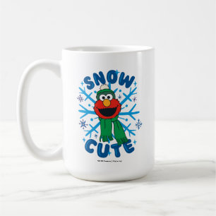 Caneca De Café Elmo Snow Cute