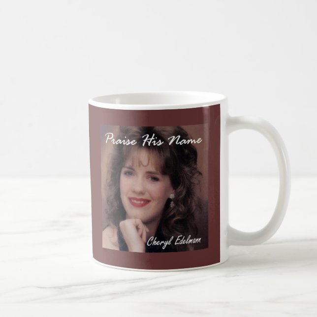 Caneca De Café Elogie seu nome - Cheryl Edelmann (Direita)