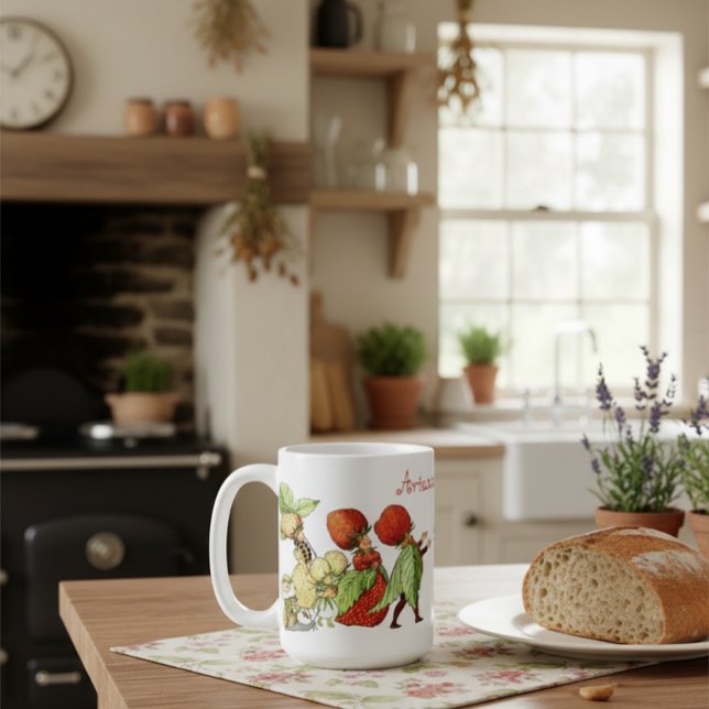 Caneca De Café Elsa Beskow Flower Festival Coffee Mug (Criador carregado)