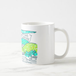 Caneca De Café Em algum lugar / Algum tempo