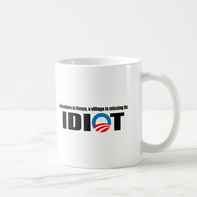 Caneca De Café Em algum lugar em Kenya uma vila está faltando seu (Direita)