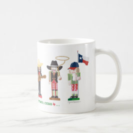 Caneca De Café "Em algum lugar no Texas", Texas Nutcrackers