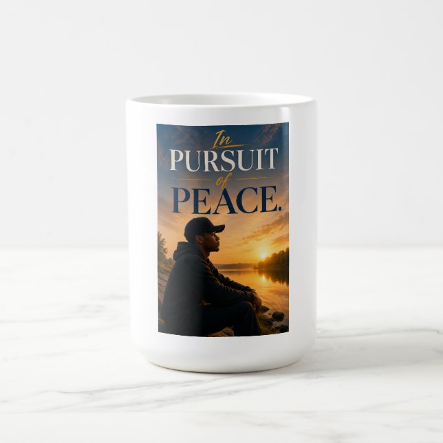 Caneca De Café Em Busca da Paz (Centro)