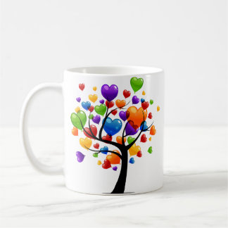 Caneca de Café em Cerâmica Heart Tree ⭐