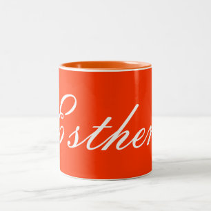 CANECA DE CAFÉ EM DOIS TONS