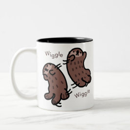 CANECA DE CAFÉ EM DOIS TONS おむりラッコ