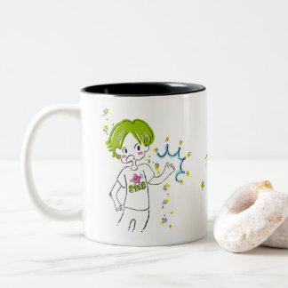 CANECA DE CAFÉ EM DOIS TONS なんでやねん!!ボーイ、渾身のつっこみ