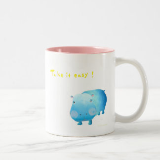 CANECA DE CAFÉ EM DOIS TONS ひっぽー　マグカップ