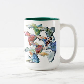 CANECA DE CAFÉ EM DOIS TONS グッピー