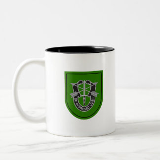 Caneca De Café Em Dois Tons 10º Grupo de Forças Especiais (10º SFG)