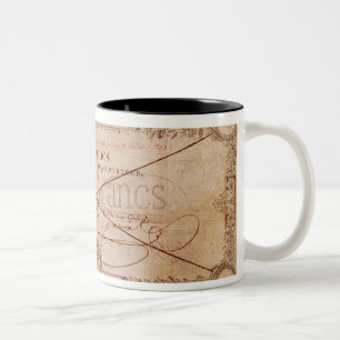 Caneca De Café Em Dois Tons 1000 francos de cédula de 8 Floreal, um X