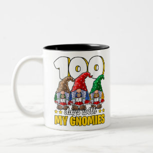 Caneca De Café Em Dois Tons 100 dias com os meus fantasmas felizes 100 dias de