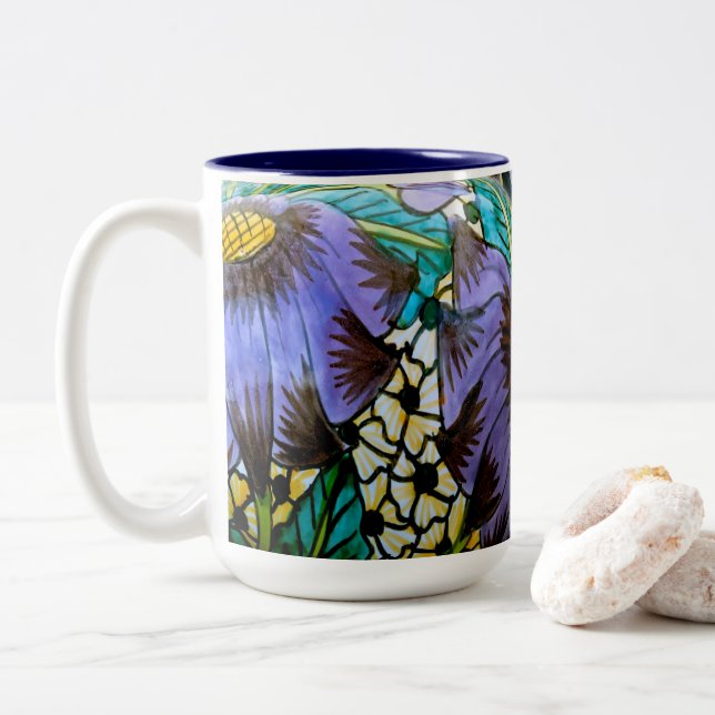 Caneca De Café Em Dois Tons 108 - Talavera Mug (Com Donut)