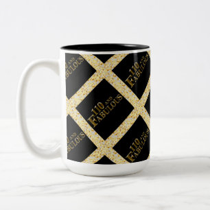 Caneca De Café Em Dois Tons 110 Aniversário
