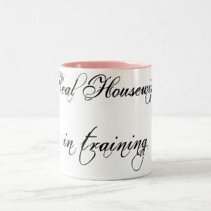 Caneca De Café Em Dois Tons 11oz 2 Tone Mug-Real Mulher Doméstica em formaç