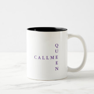 Caneca De Café Em Dois Tons 11oz Queen Mug