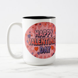 CANECA DE CAFÉ EM DOIS TONS 14 DE FEVEREIRO