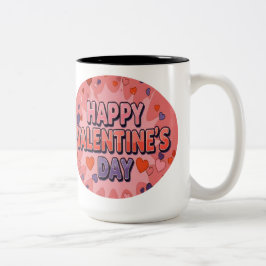 CANECA DE CAFÉ EM DOIS TONS 14 DE FEVEREIRO